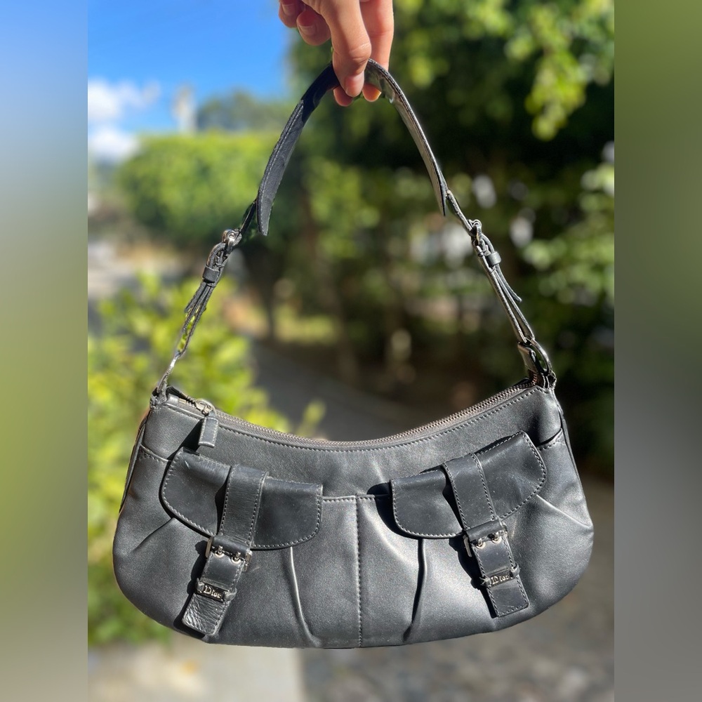 CHRISTIAN DIOR CROISSANT SHOULDER BAG